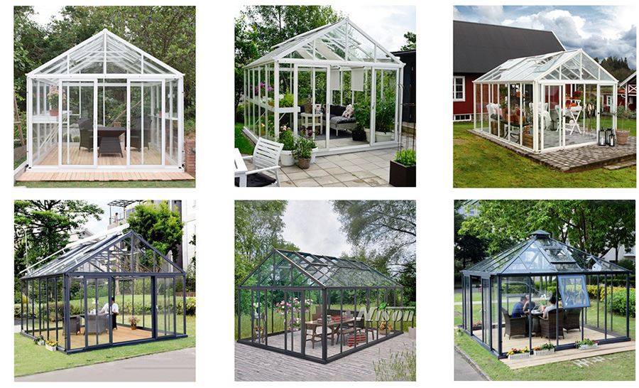 China single bay pc greenhouse